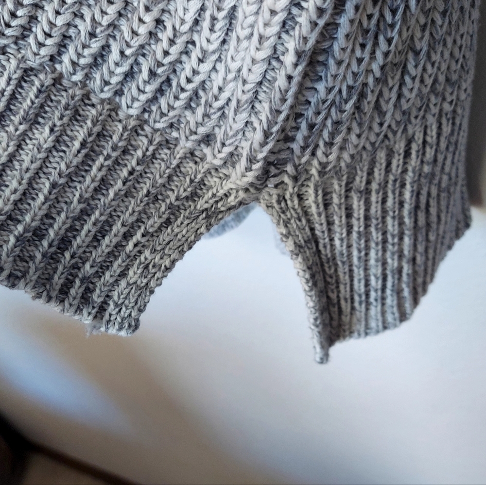 Haven Well Within 100% Cotton Ombre Roll Neck Sweater Size Small - Picture 4 of 5